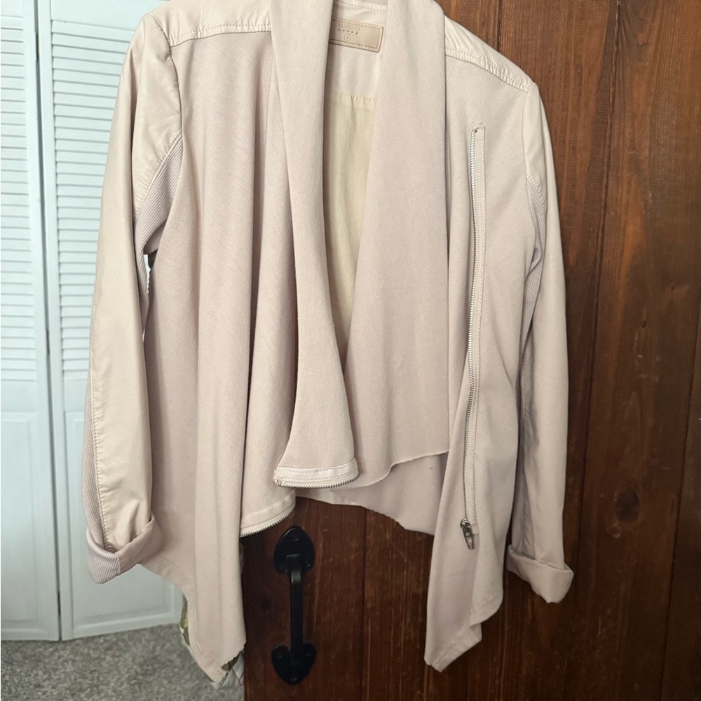 Blank NYC Women's Light Beige Jacket